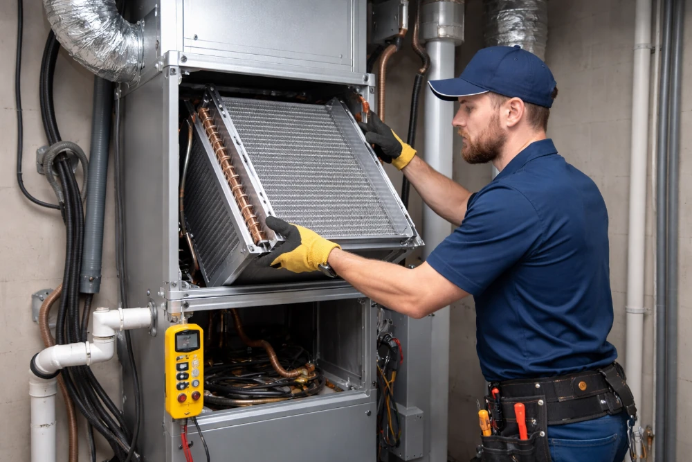 Outdoor AC Unit Installation